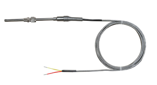 Titanium Series – .250" (1/4") Exhaust Temperature Probe with Compression Fitting 032619 (Straight)